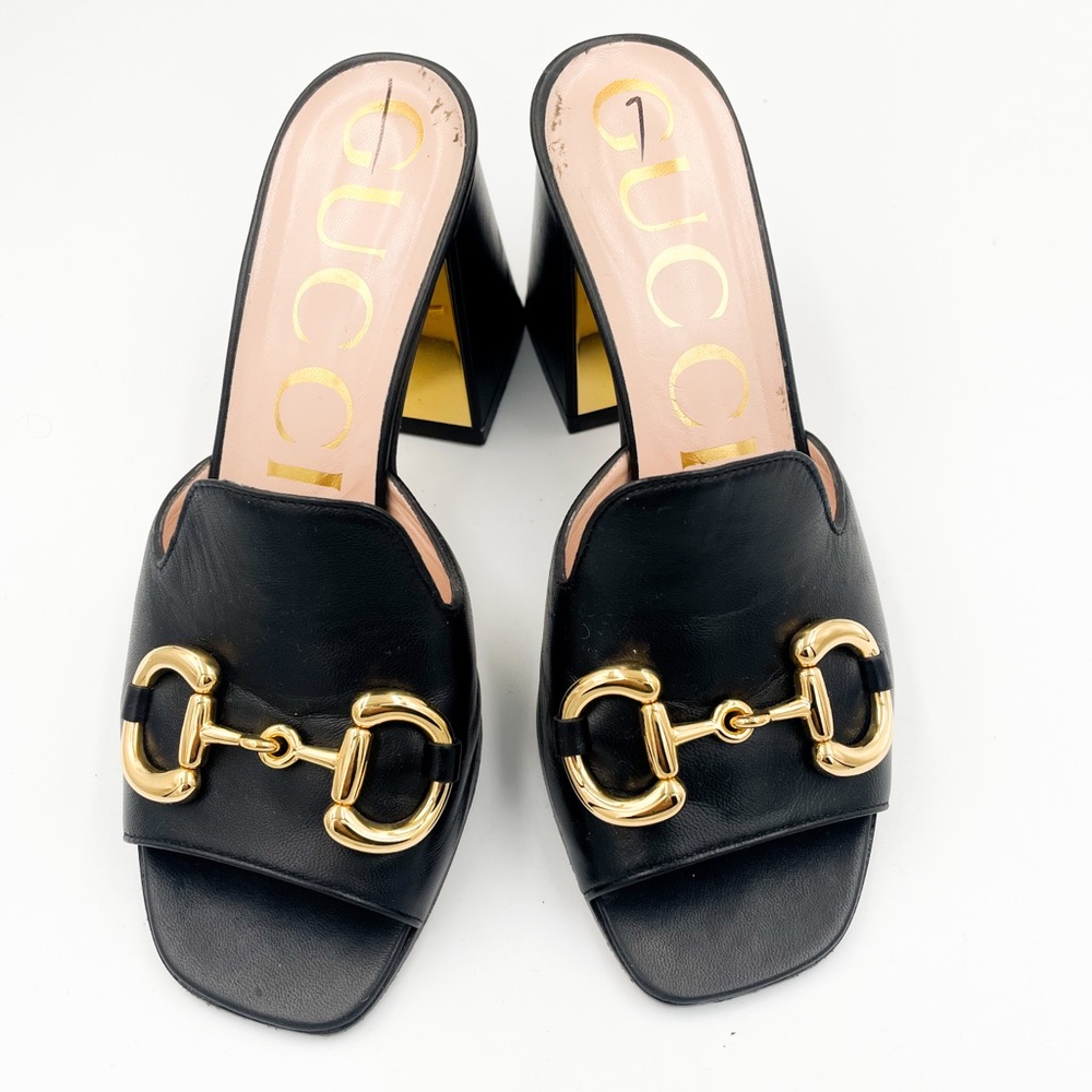 Gucci Black Sandals
